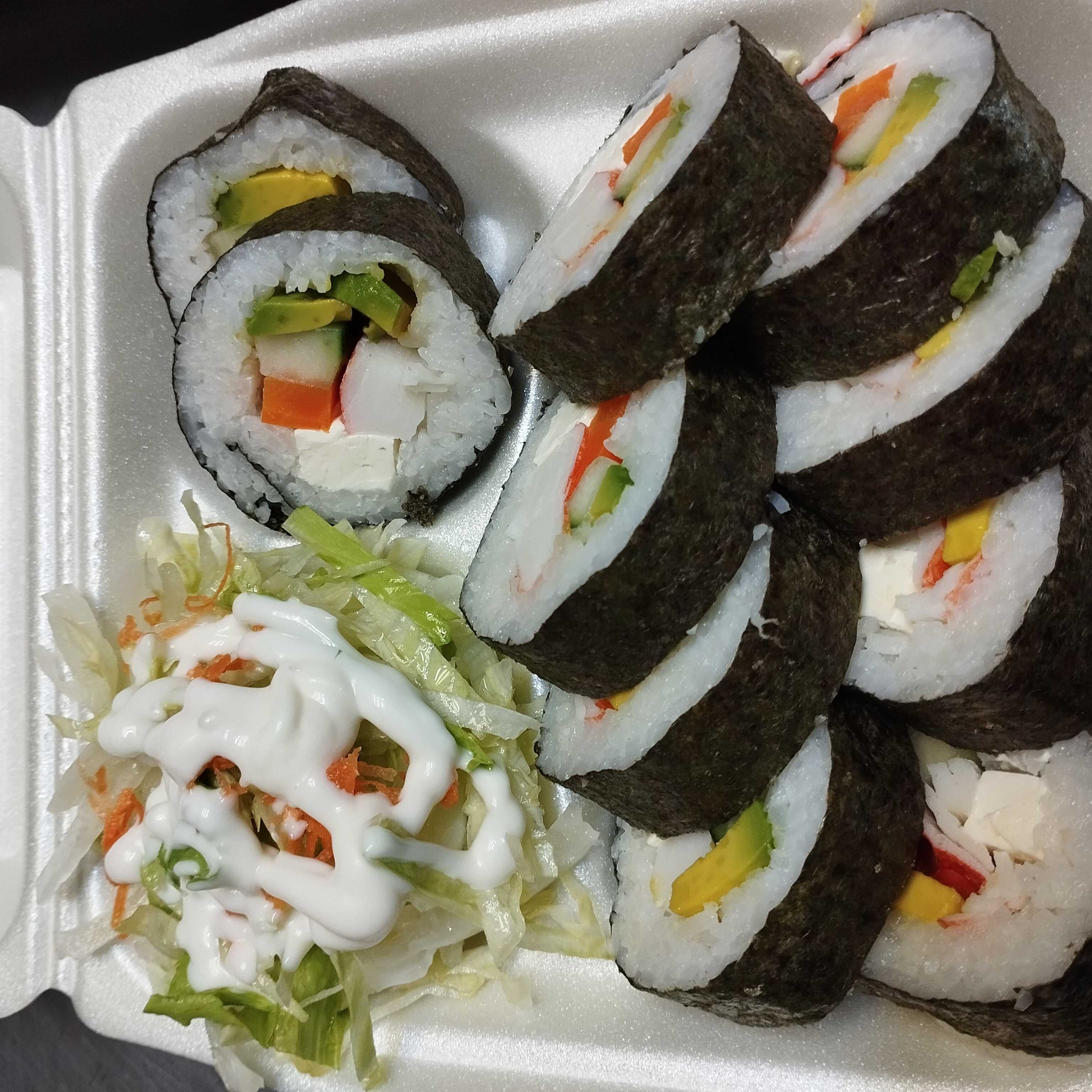 Sushi de Surimi Natural