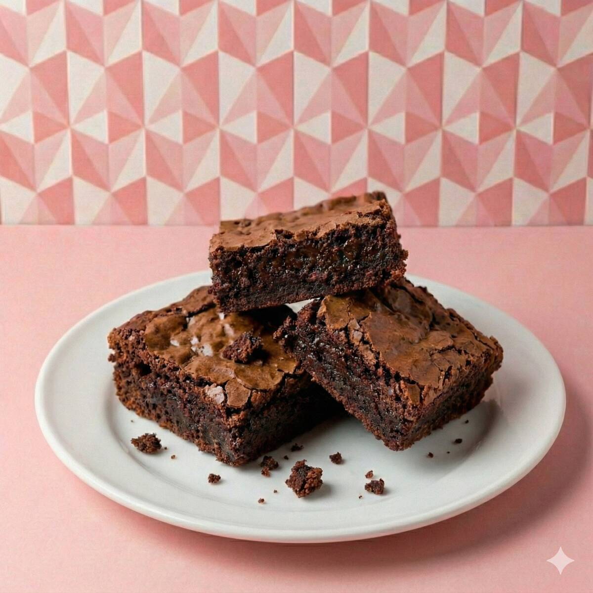 Brownie de chocolate meio amargo com textura densa e úmida. Receita exclusiva que prioriza a pureza do cacau e a cremosidade interna. Simplesmente o melhor acompanhamento para o seu café ou como sobremesa principal