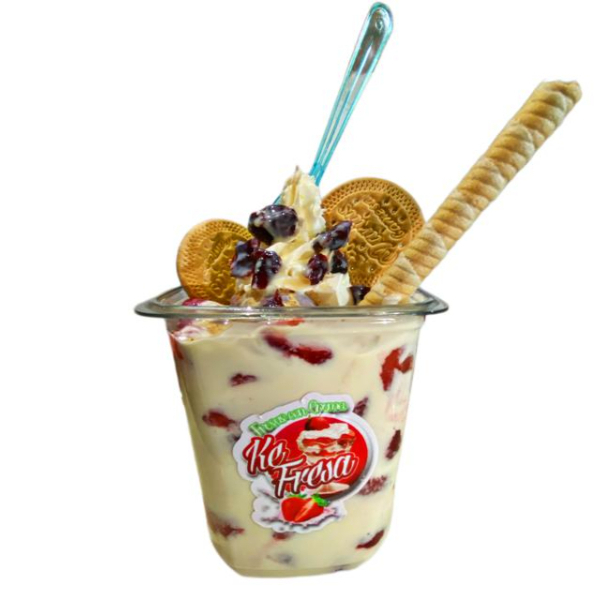 Fresas con Crema para Compartir