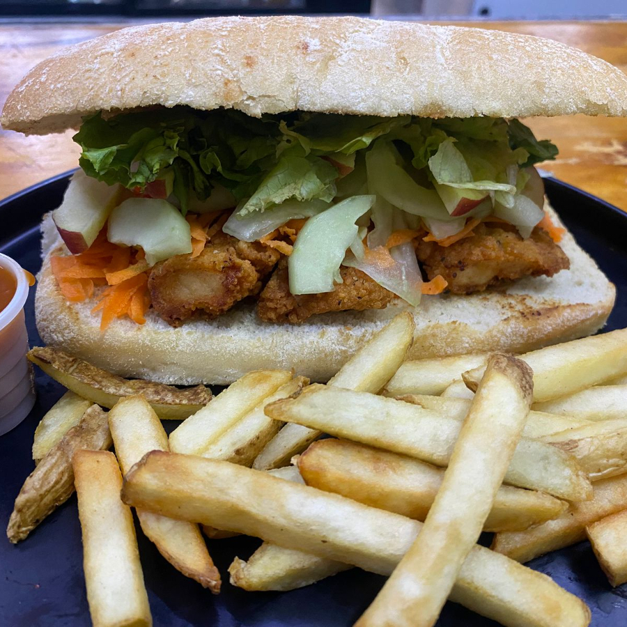 Chapata de tenders o boneless