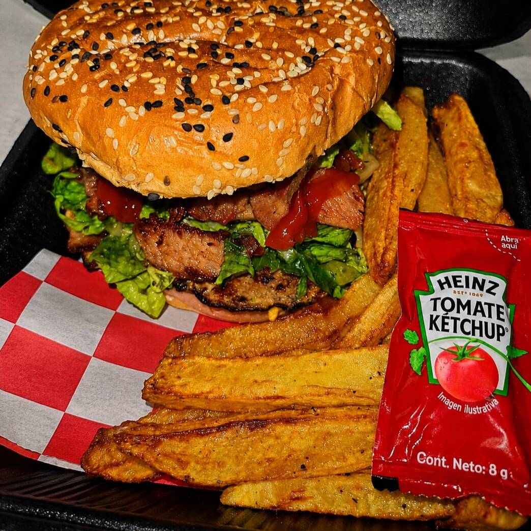 Hamburguesa Tocino