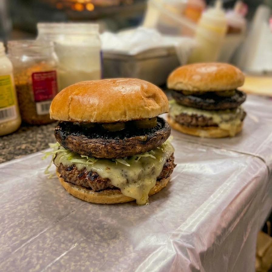 Hamburguesa Sencilla con Portobello