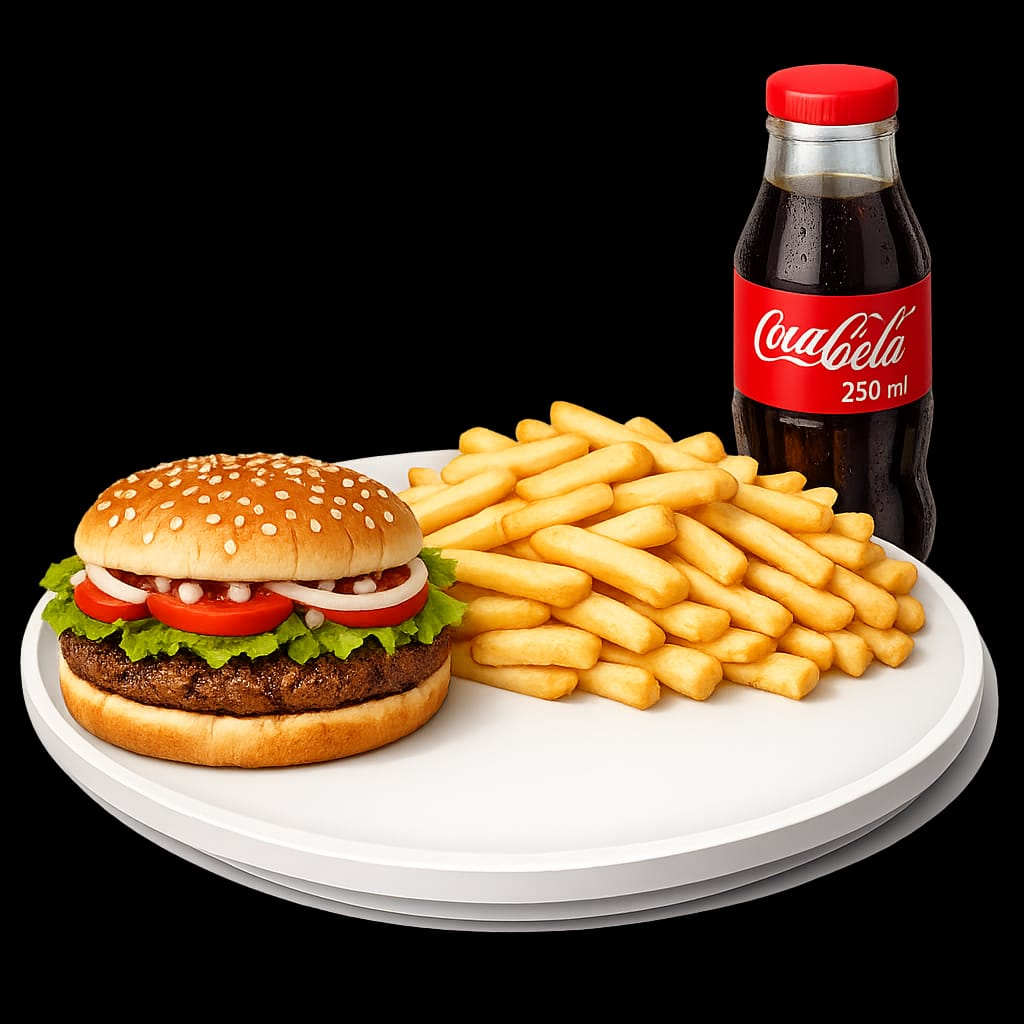 COMBO N° 7: 1 HAMBURGUESA SENCILLA