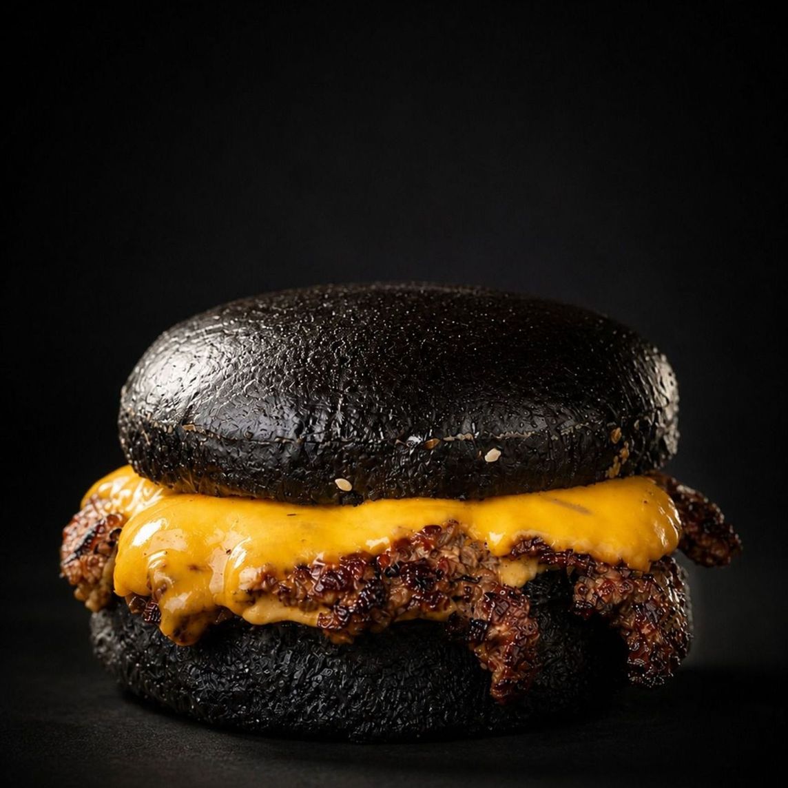BURGER SENCILLA (1 CARNE CON QUESO CHEDDAR)