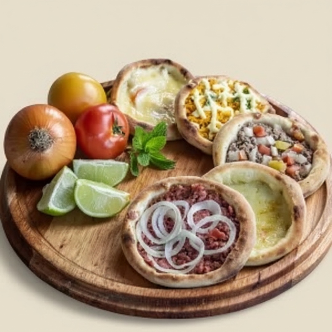 5 Esfihas de Carne + 5 Esfihas de Queijo