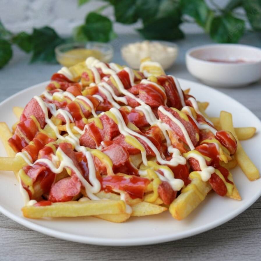 Salchipapas Medianas