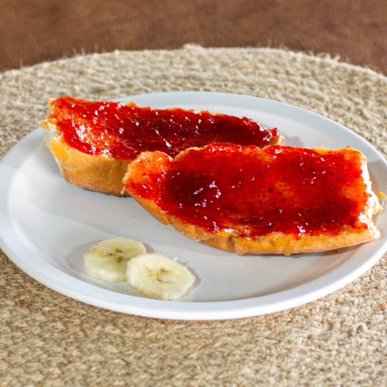 Molletes de mermelada, 250 g