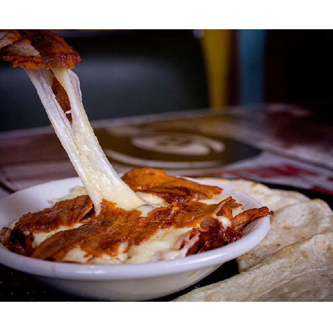 QUESO FUNDIDO AL PASTOR