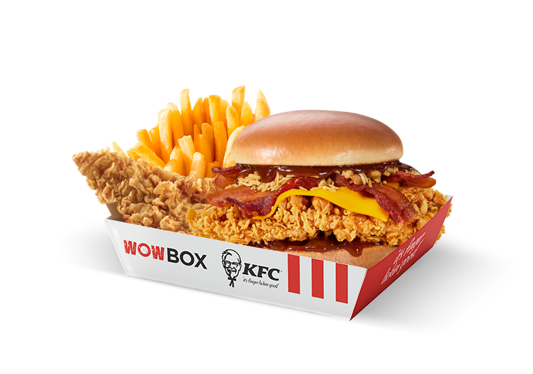 Kentucky BBO + Batata Média + 1 Tira de Frango