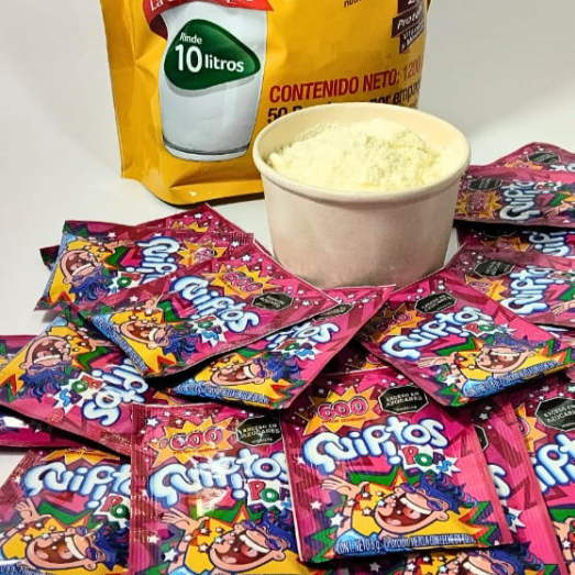 PAVÉ DE LECHE KLIM + QUIPITOS