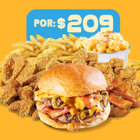 Oklahoma Burger - Mega Mix Combo