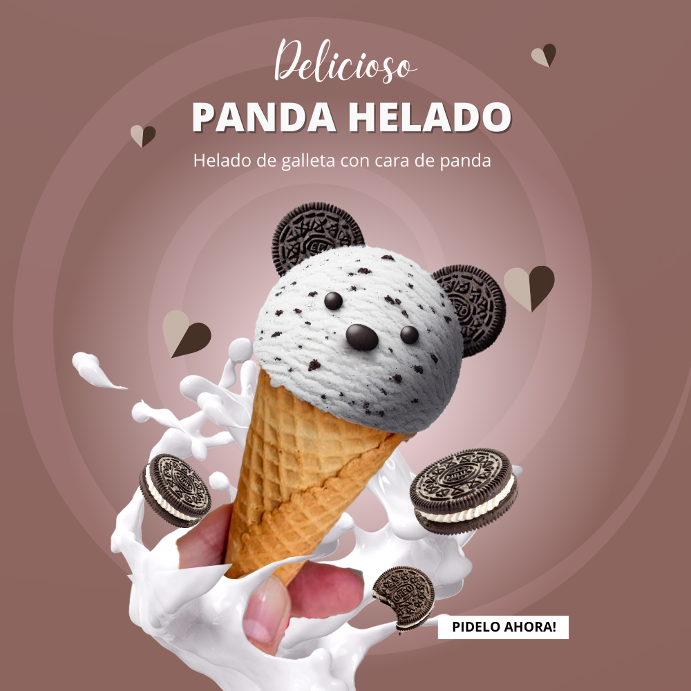 Panda-Helado