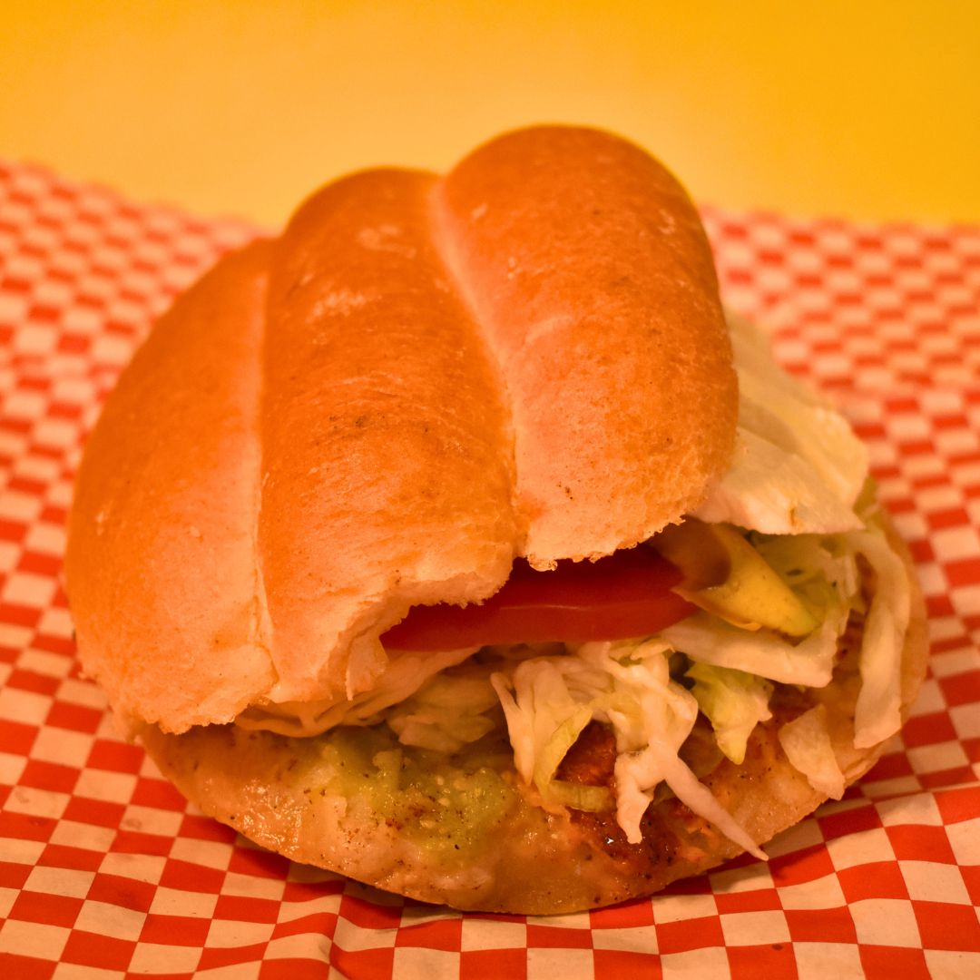 Con Queso Milanesa de Pollo