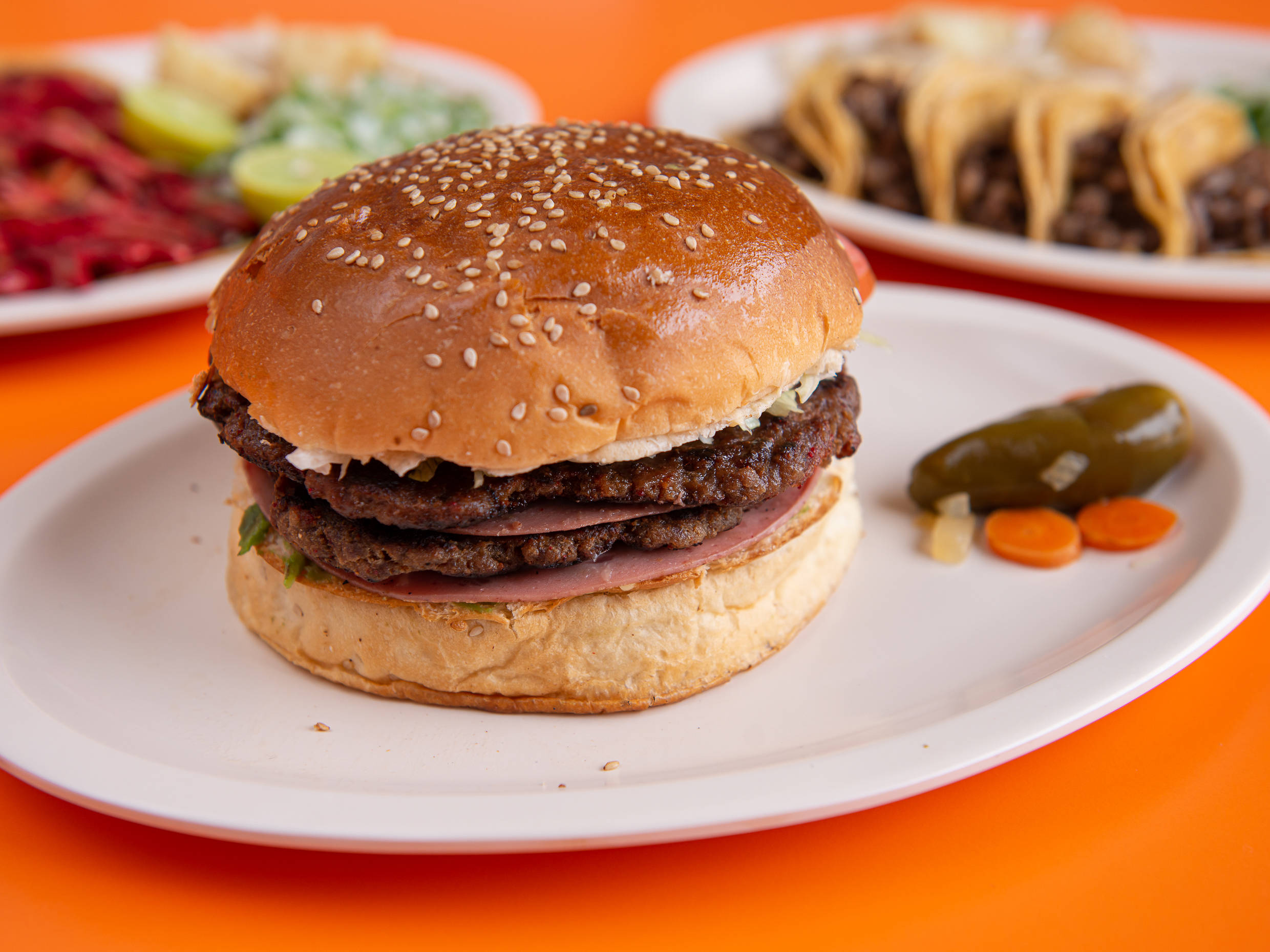 Hamburguesa Doble *