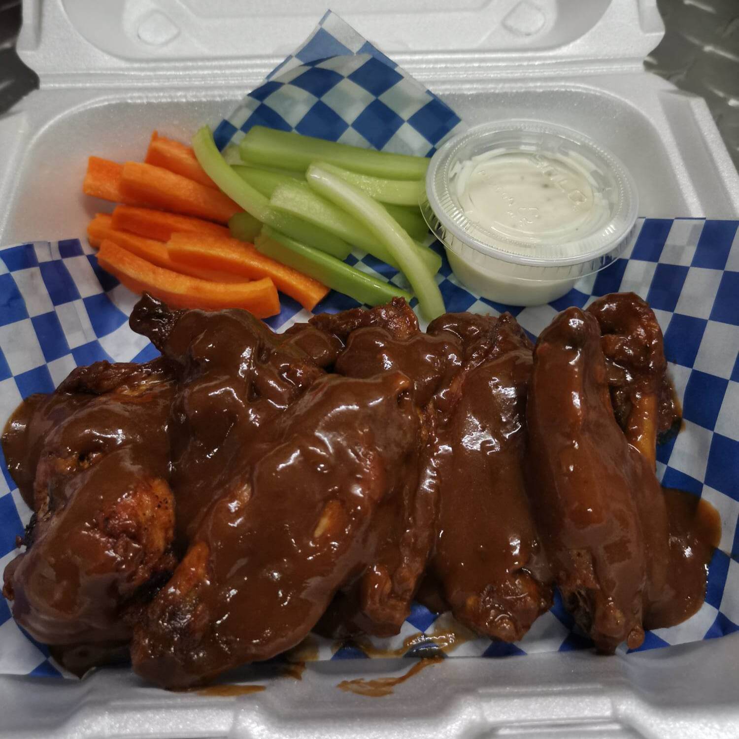 Alitas Sencillas(sin Papas Fritas)