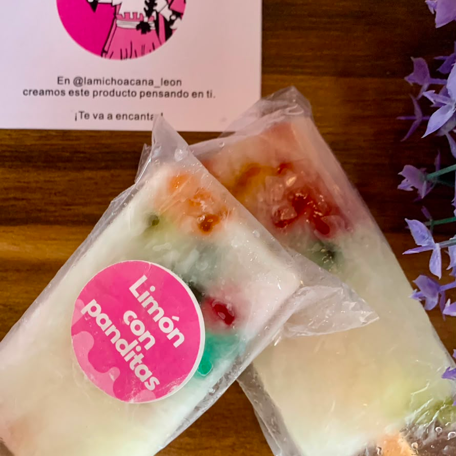 Paleta de Limón con Panditas.