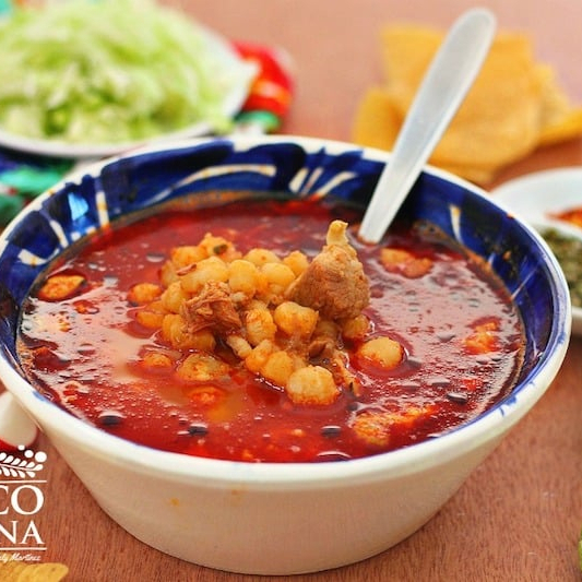 Pozole Rojo Puerco
