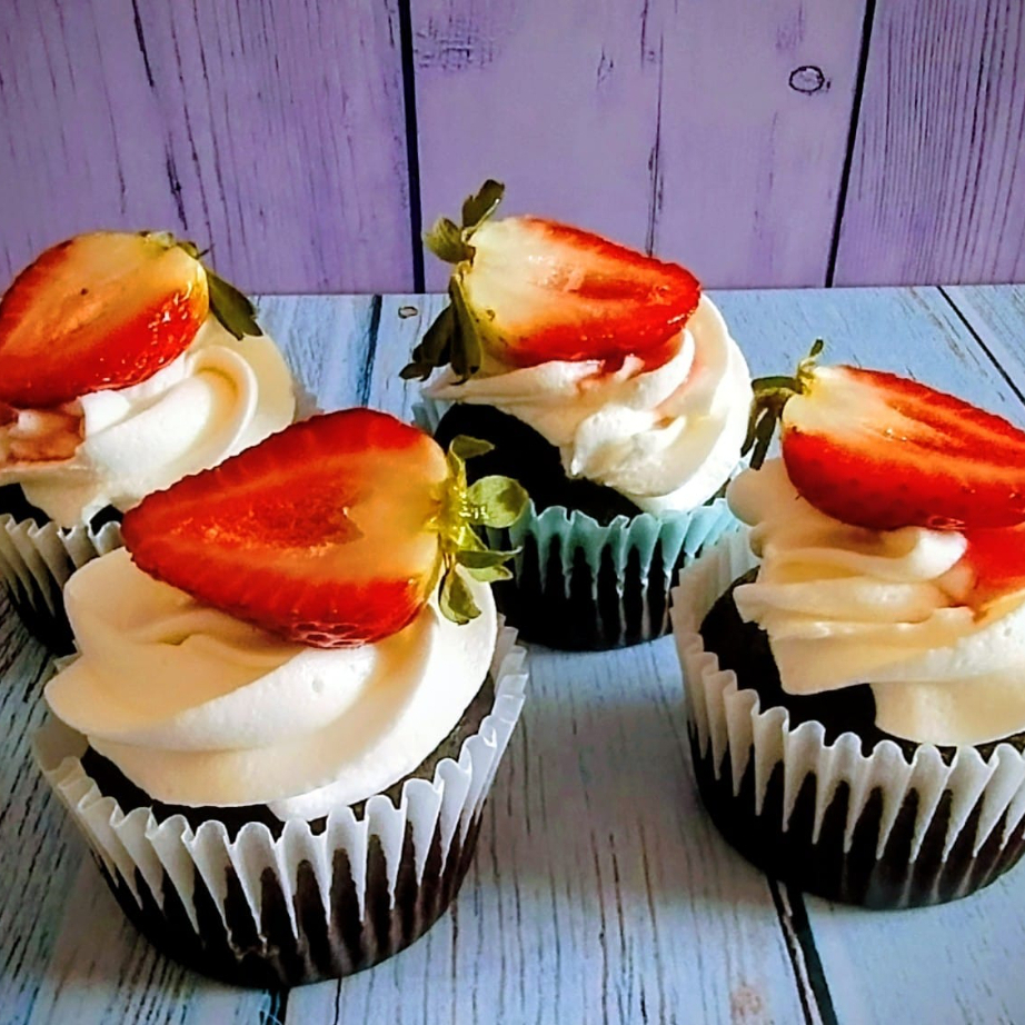 Cupcake de naranja