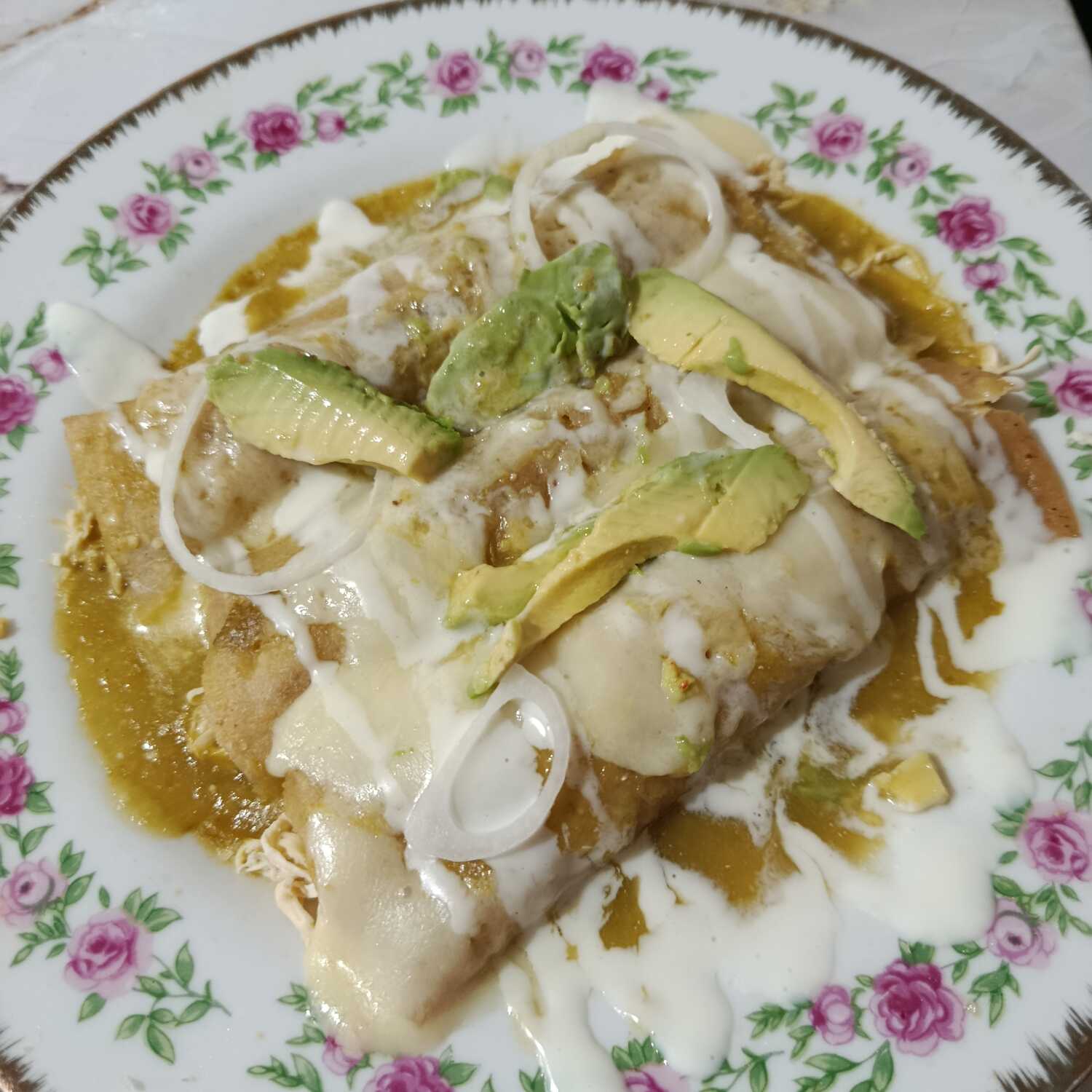 ENCHILADAS VERDES