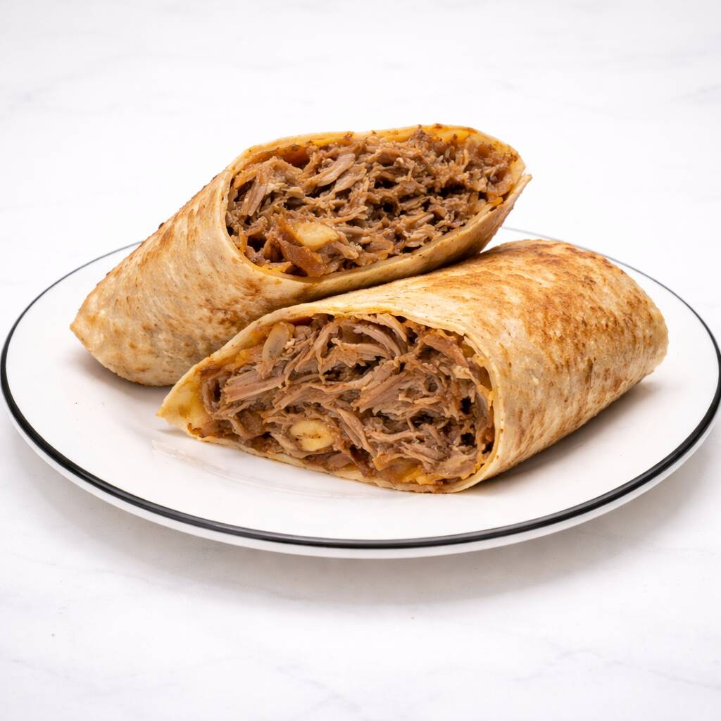 Burrito de Deshebrada Guisada