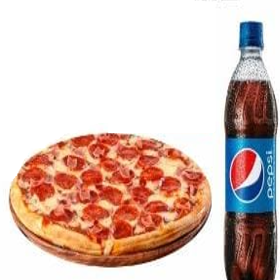 Pizza Personal + PEPSI 355ml