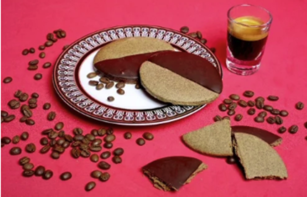 Galleta de café con chocolate