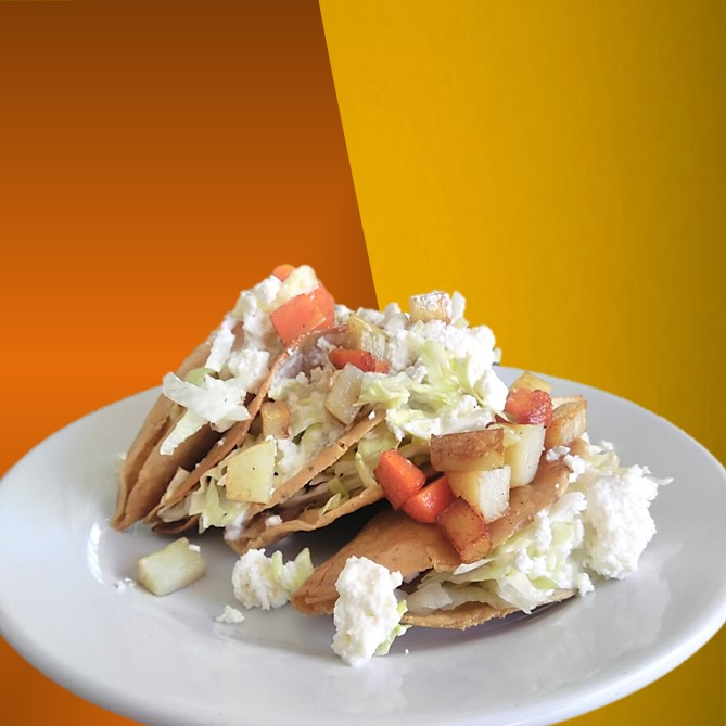 Tacos Dorados de Carnitas (4 Piezas)