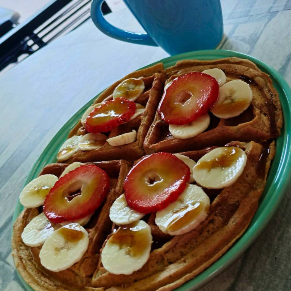 Combo Waffle y Licuado Chocomilk