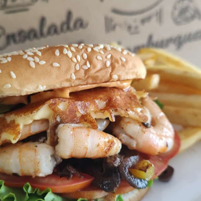 Hamburgresa de Camaron