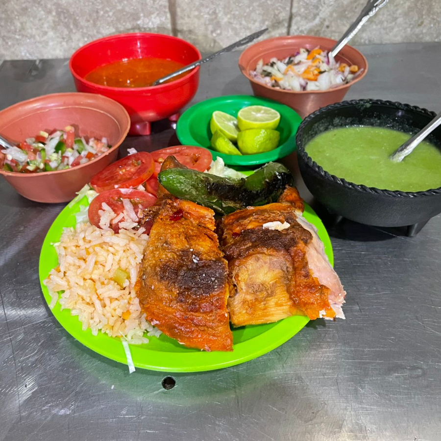 1/4 de Pollo Rostizado