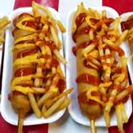 Banderilla con Papas a la Francesa