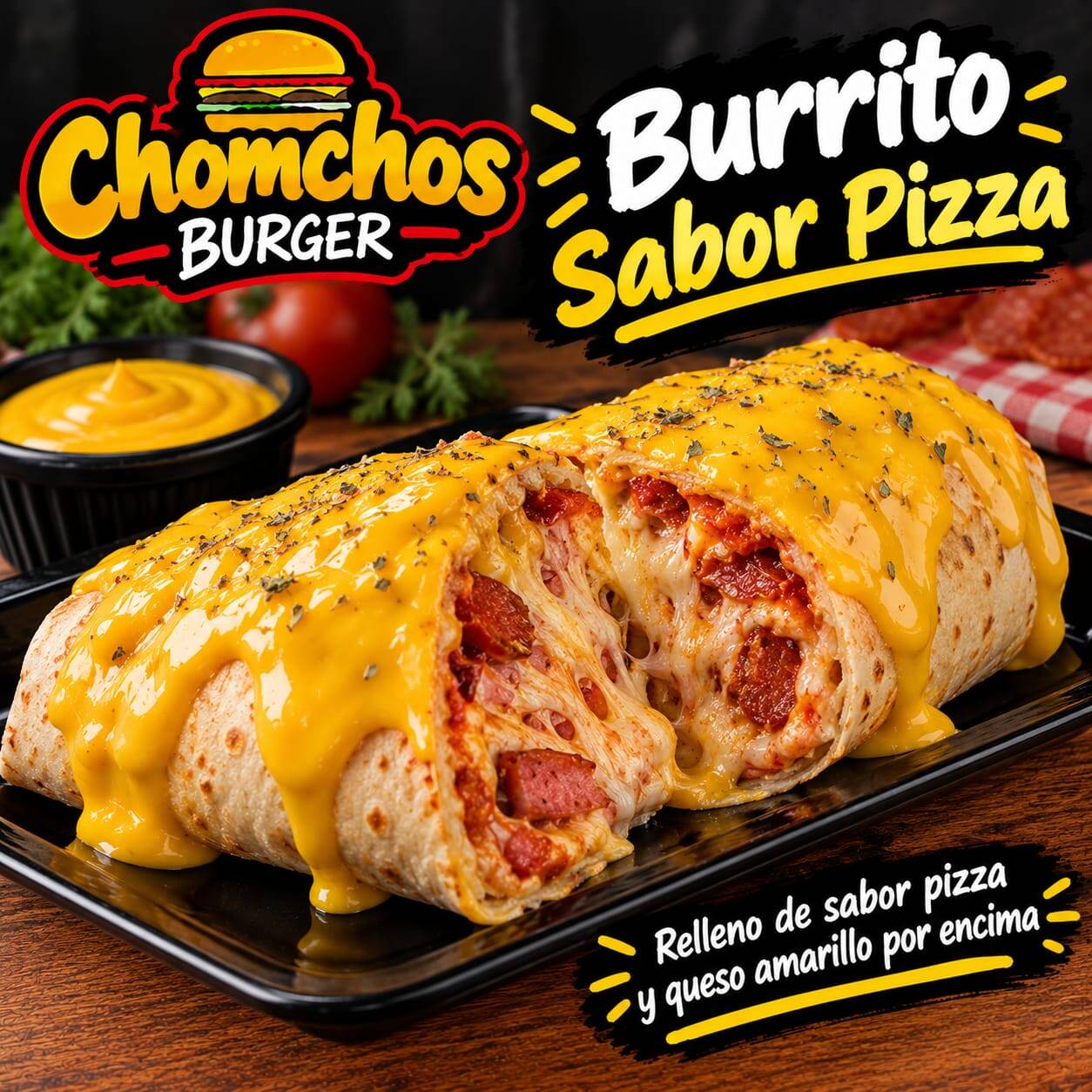 Burritos Pizza
