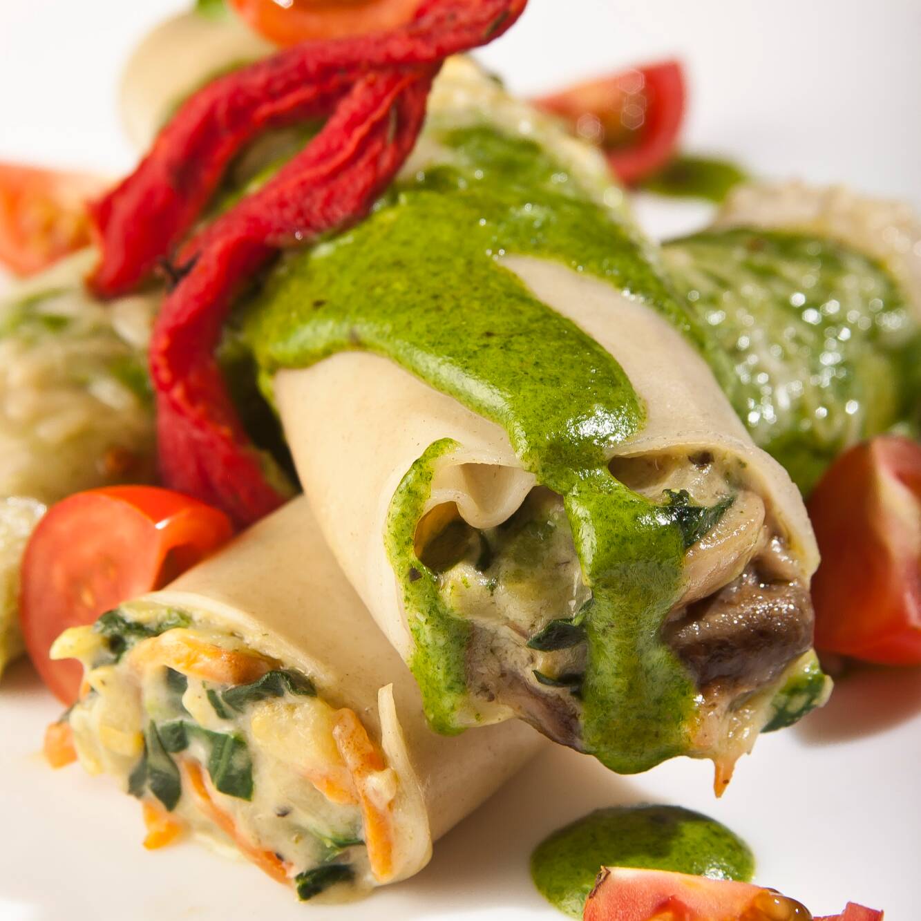 Canelones Vegetarianos