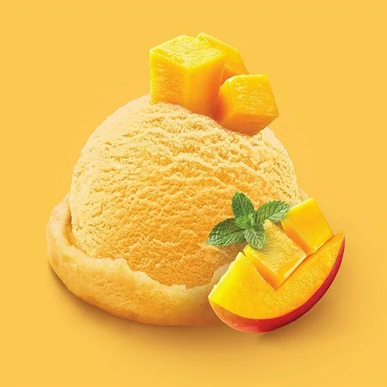 Nieve de Mango Vaso Mediano