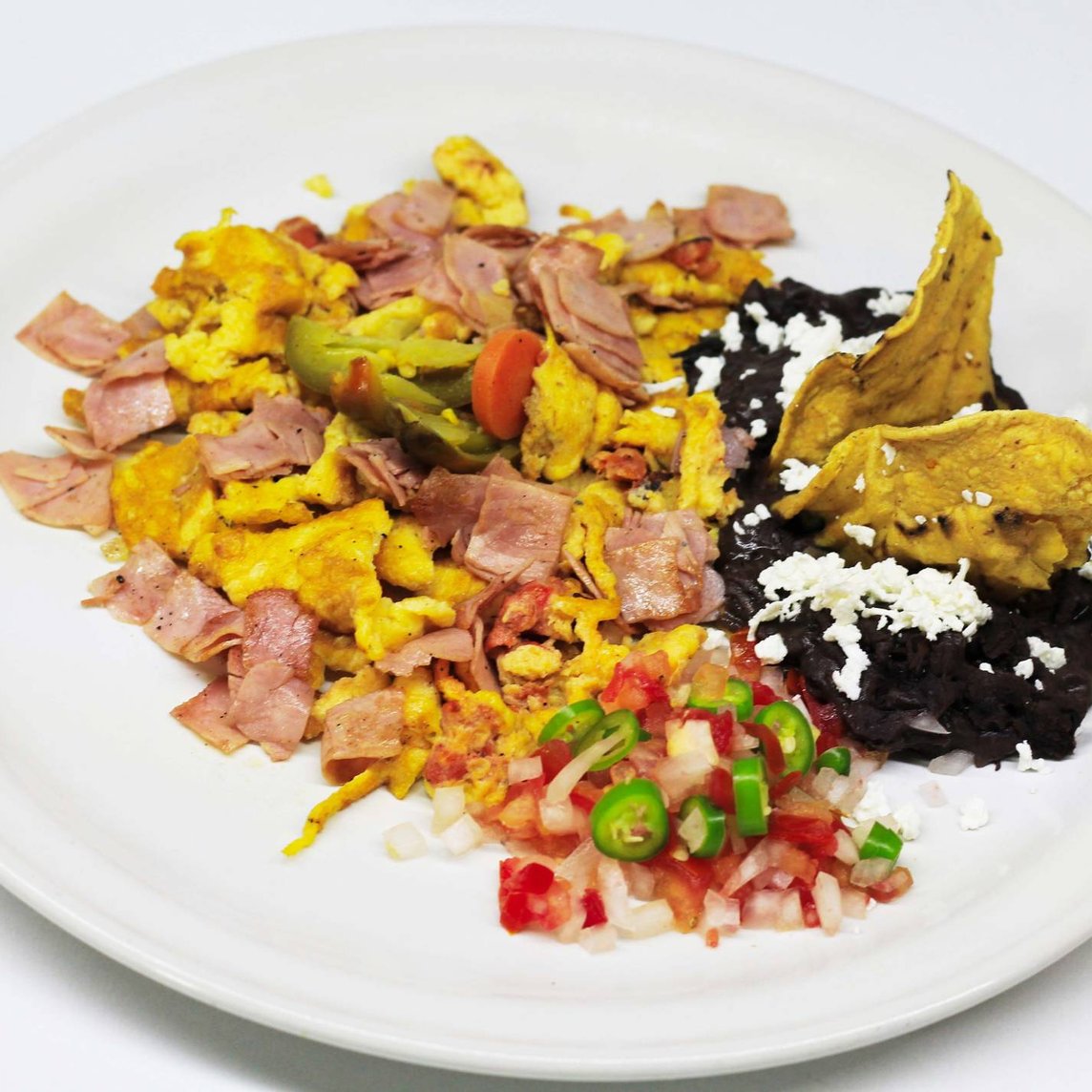 Huevos con Jamón (Desayuno)