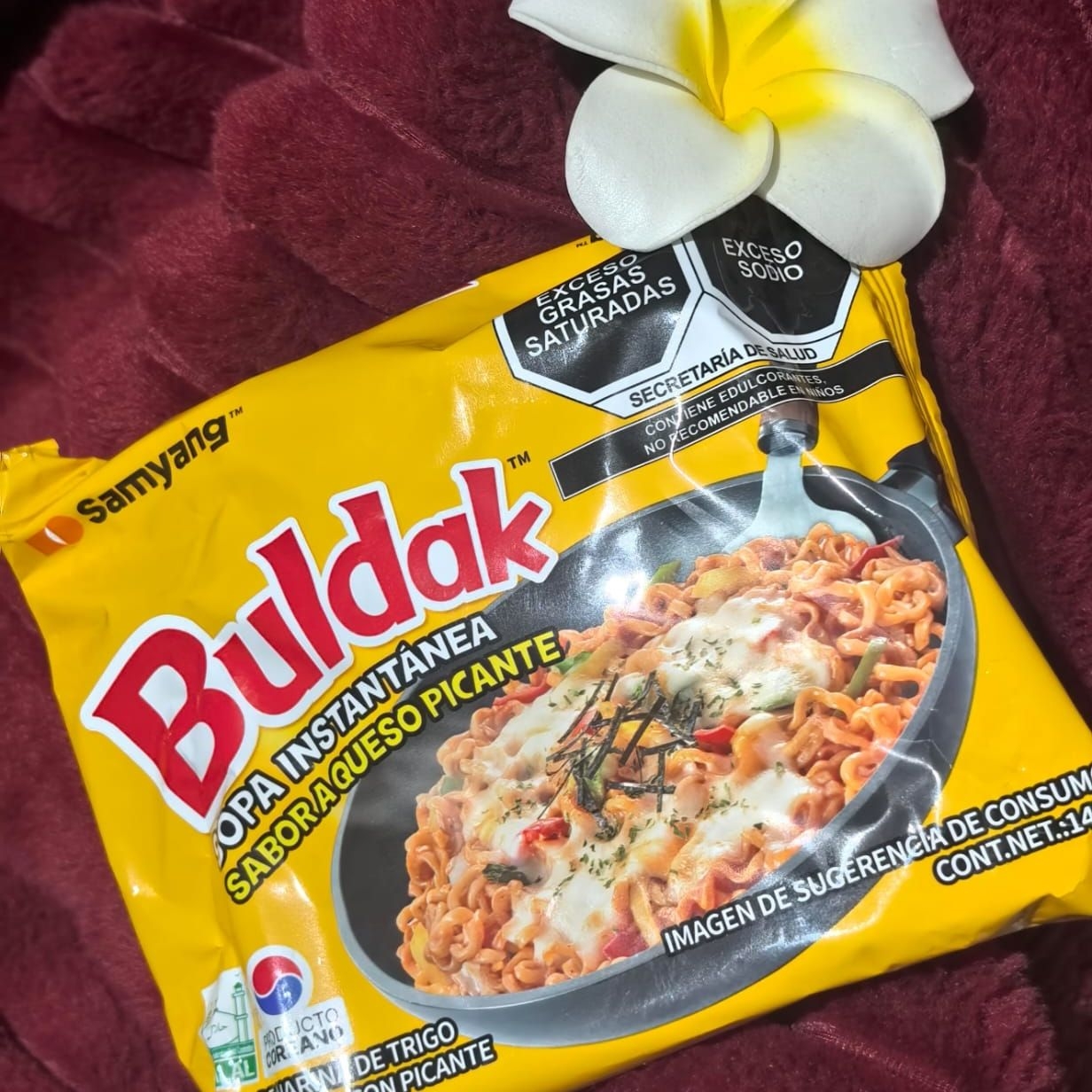 Ramen Buldak 4 Quesos Picante