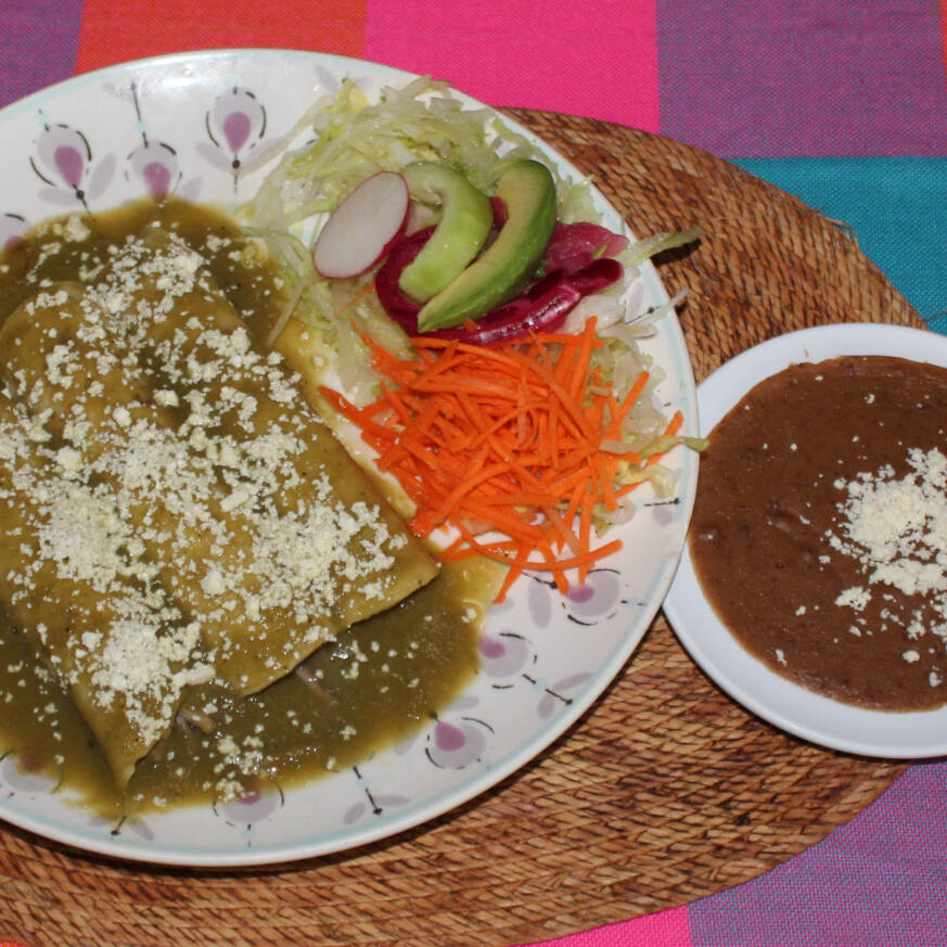 Enchiladas Verdes