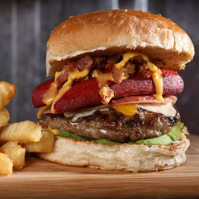 Salchiburger Arrachera
