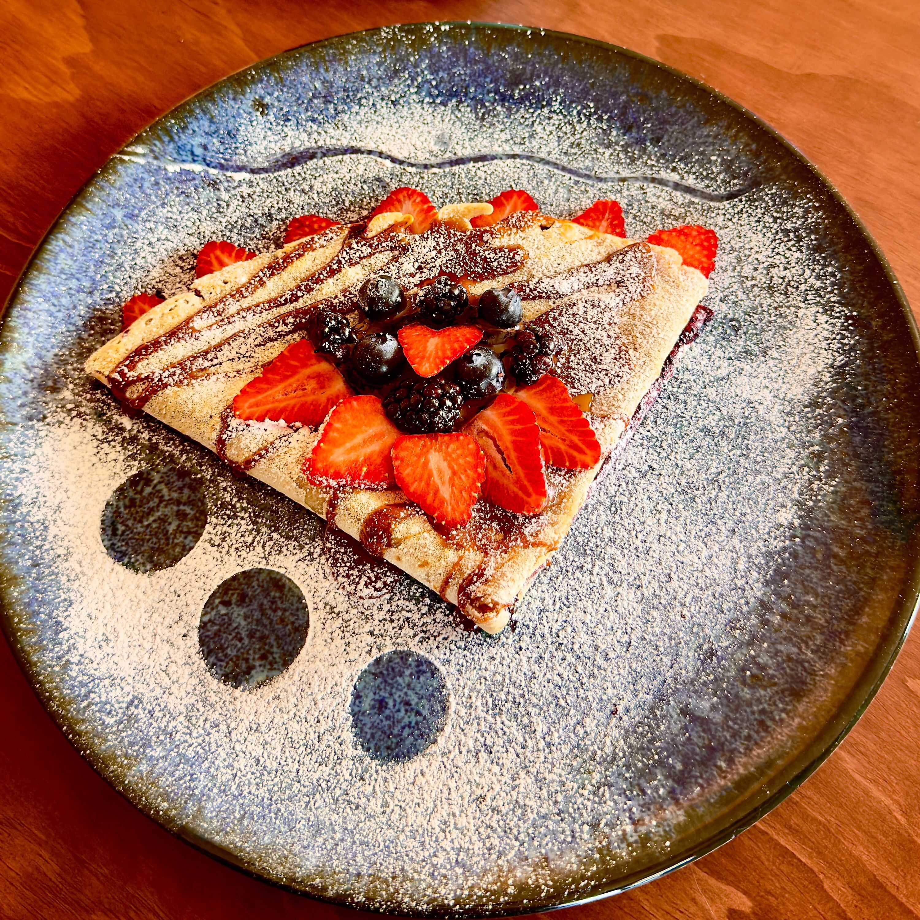 Crepa de Mermelada de Frutos Rojos