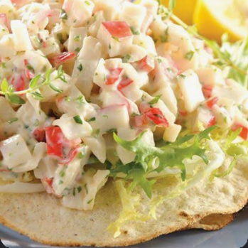 Tostada de Surimi