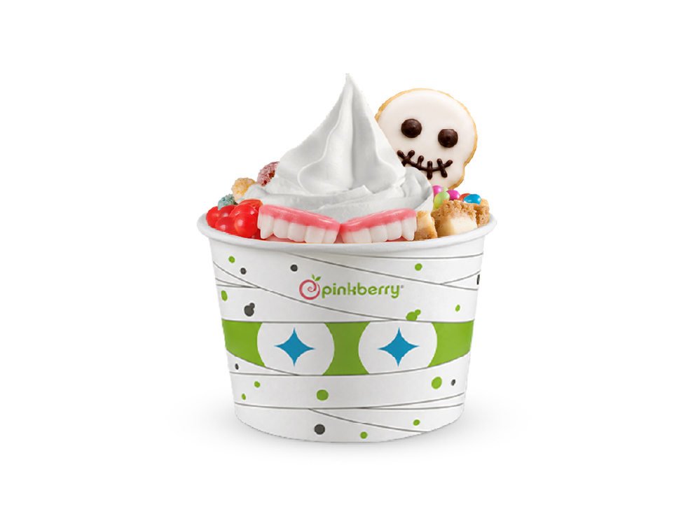 Pinkberry Mediano con Toppings