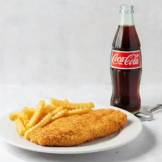 Combo Filete Empanizado y Coca
