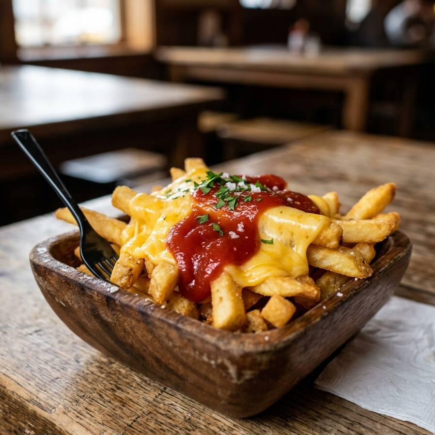 Papas con Queso