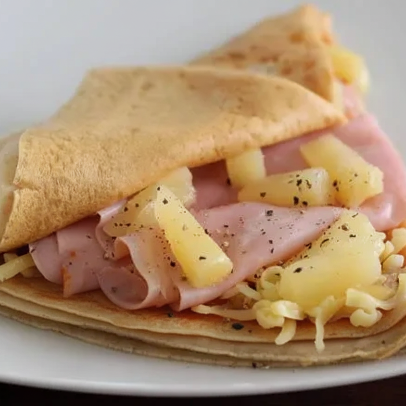 Crepa / Manchego, Jamón & Piña