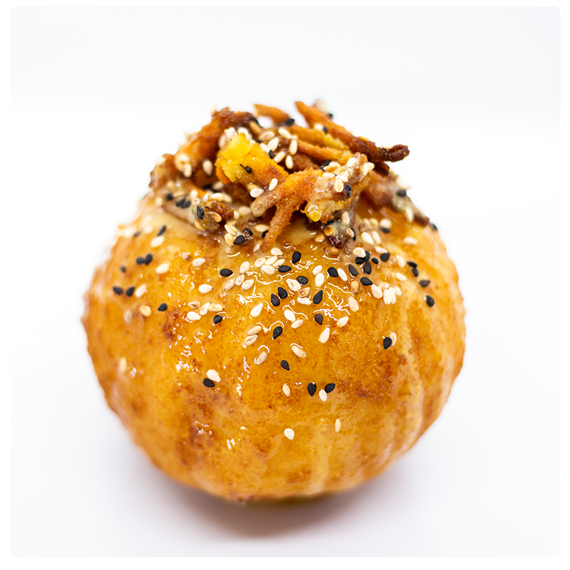 Bola de arroz Empanizada