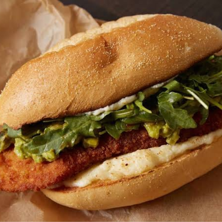 Torta de Milanesa Con Queso Panela