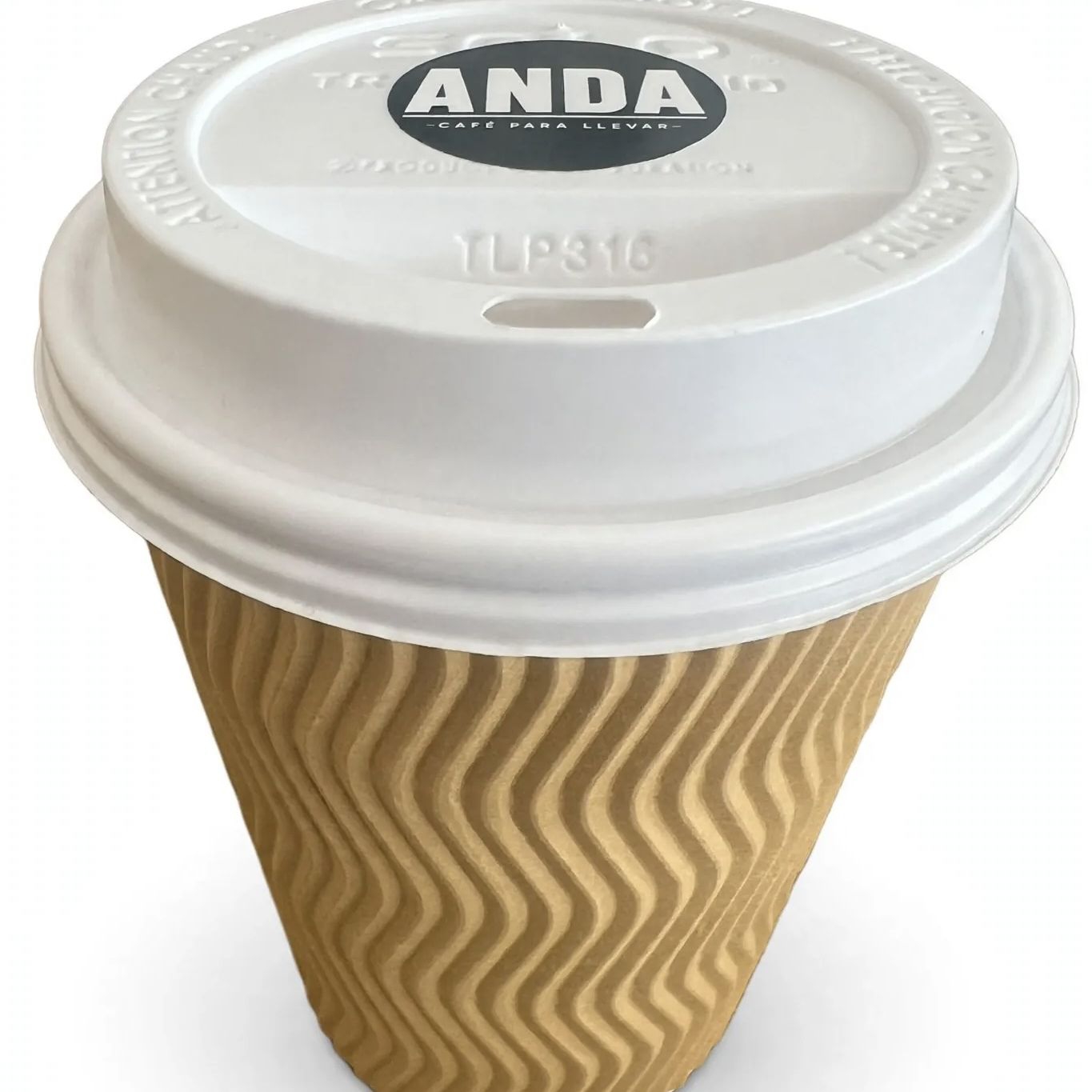 2 lattes 16 oz calientes