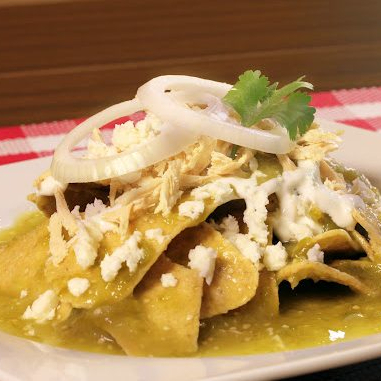 Chilaquiles Verdes (Huevo)