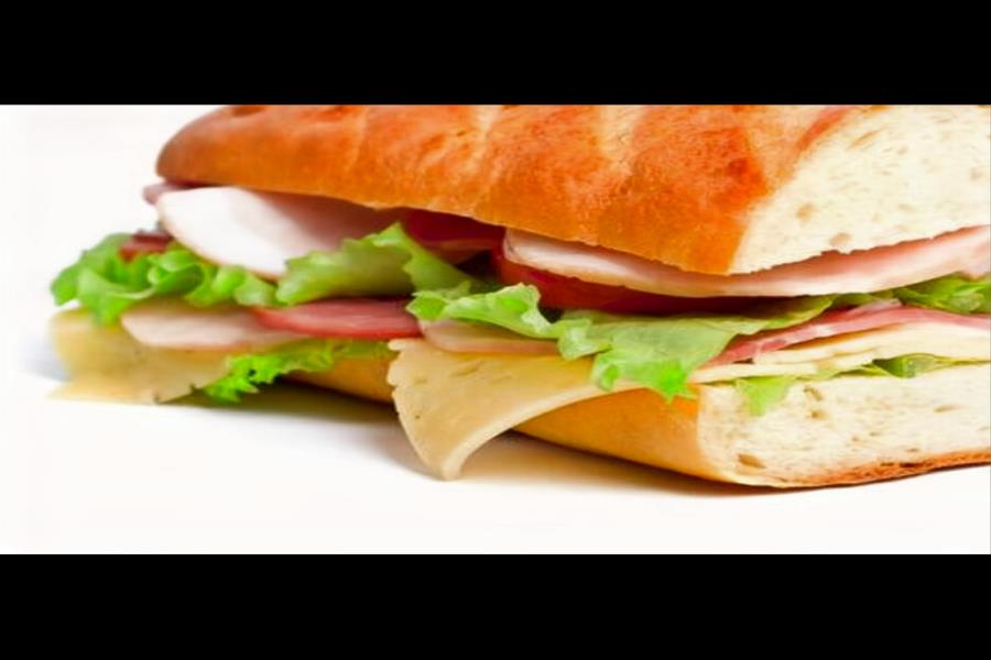 BAGUETTE JAMÓN Y QUESO 15 CM