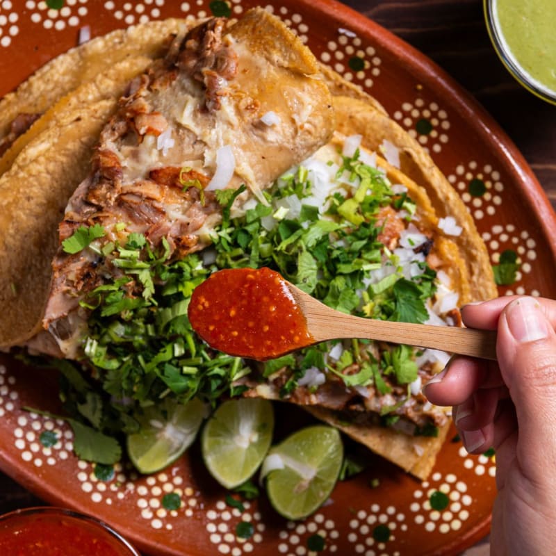 Deliciosa Gringa Campechana Doble Sabor